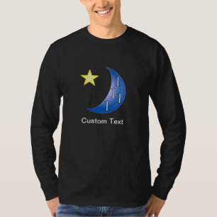 Once in a Blue Mood Funny Word Puzzle T-Shirt