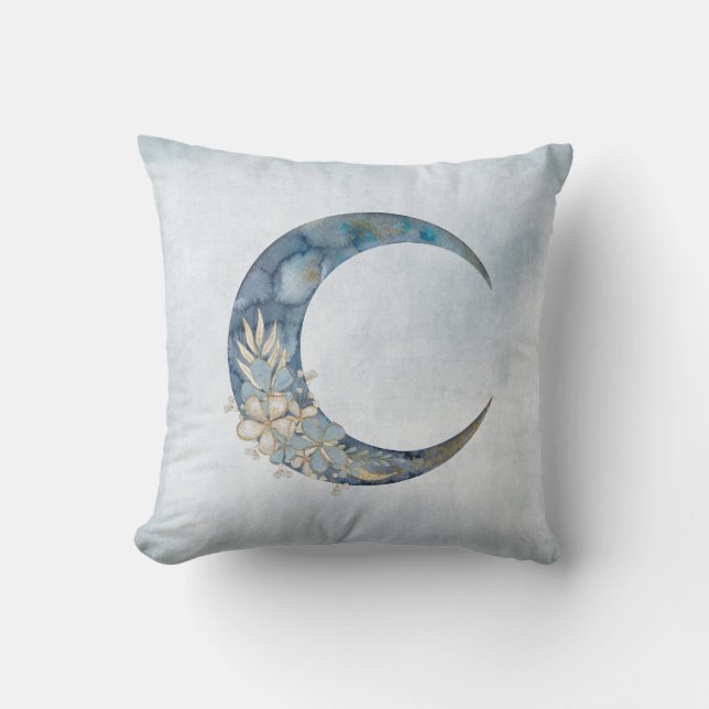 Once in a Blue Moon Cushion (Front)