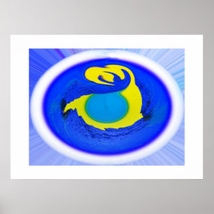Once in a blue moon poster