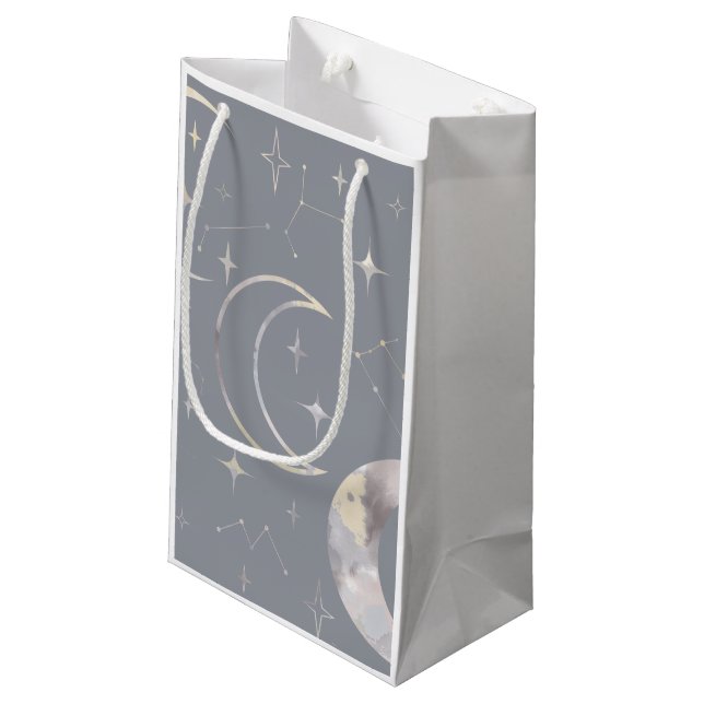 Once in a Blue Moon Small Gift Bag (Back Angled)