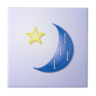 Once in a Blue Moon Tile