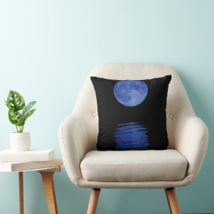 Once in blue moon cushion