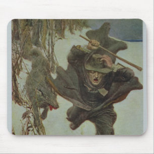 Once it Chased Doctor Wilkinson Mouse Mat