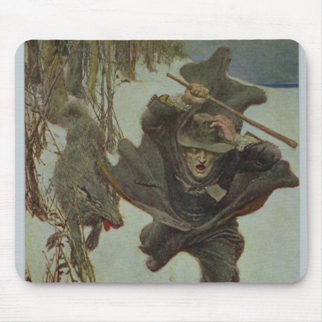 Once it Chased Doctor Wilkinson Mouse Mat (Front)