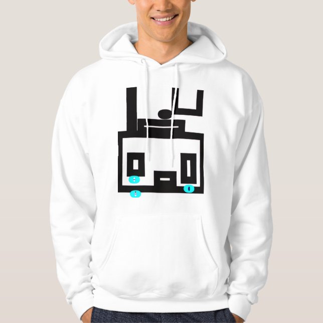 once the music stops hoodie (Front)