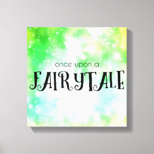 Once Upon a Fairytale Canvas Print