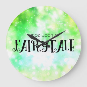Once Upon a Fairytale Large Clock