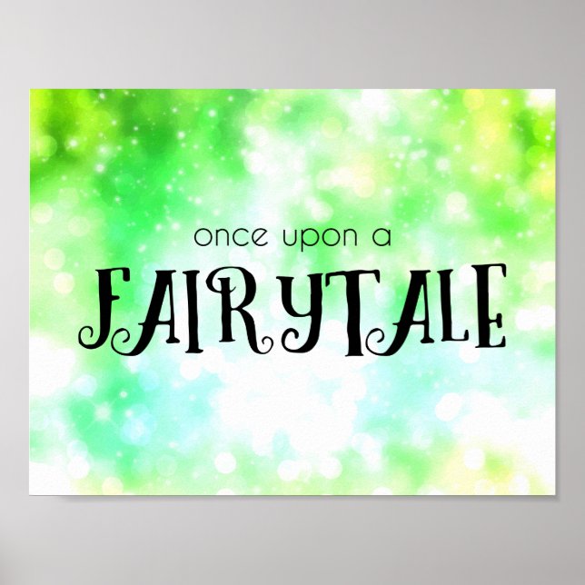 Once Upon a Fairytale Poster (Front)
