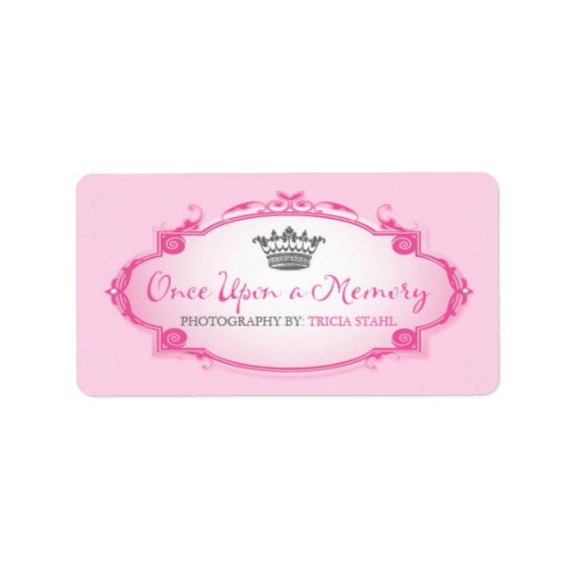 Once Upon a Memory | Custom Label (Front)