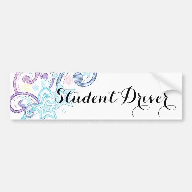Once Upon a Shooting Star Bumper Sticker (Front)