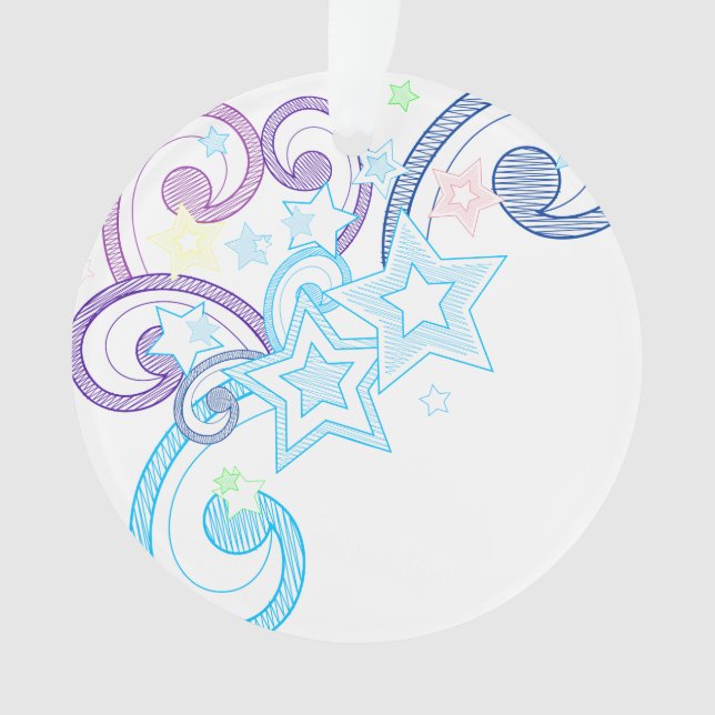 Once Upon a Shooting Star Ornament (Front)