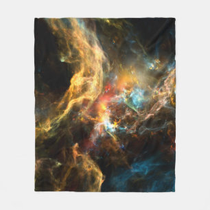 Once Upon a Space series. Abstract design made of  Fleece Blanket
