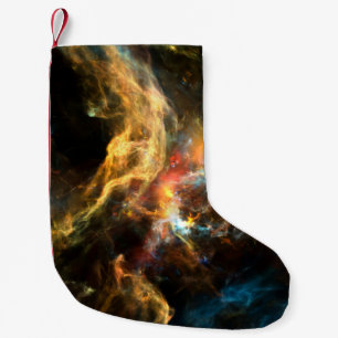 Once Upon a Space series. Abstract design made of  Small Christmas Stocking