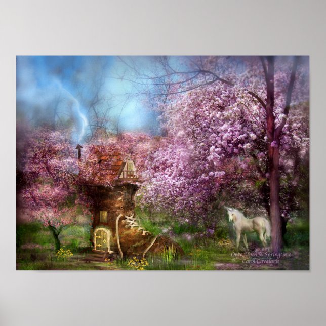 Once Upon A Springtime Art Poster/Print Poster (Front)