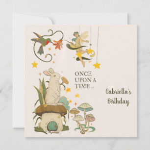 Once Upon a Time: A Fairy Tale  Kids Invitation