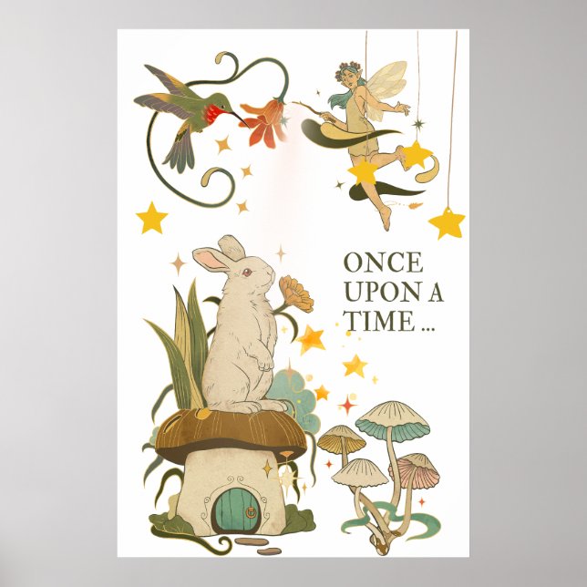 Once Upon a Time: A Fairy Tale Poster (Front)