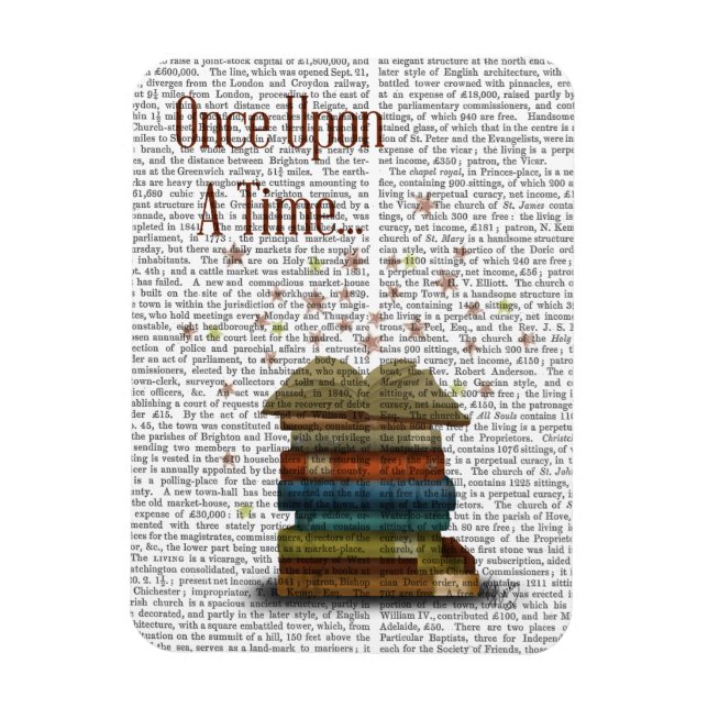 Once Upon A Time Books Magnet (Vertical)