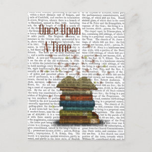Once Upon A Time Books Postcard