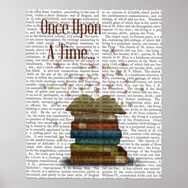 Once Upon A Time Books Poster (Front)