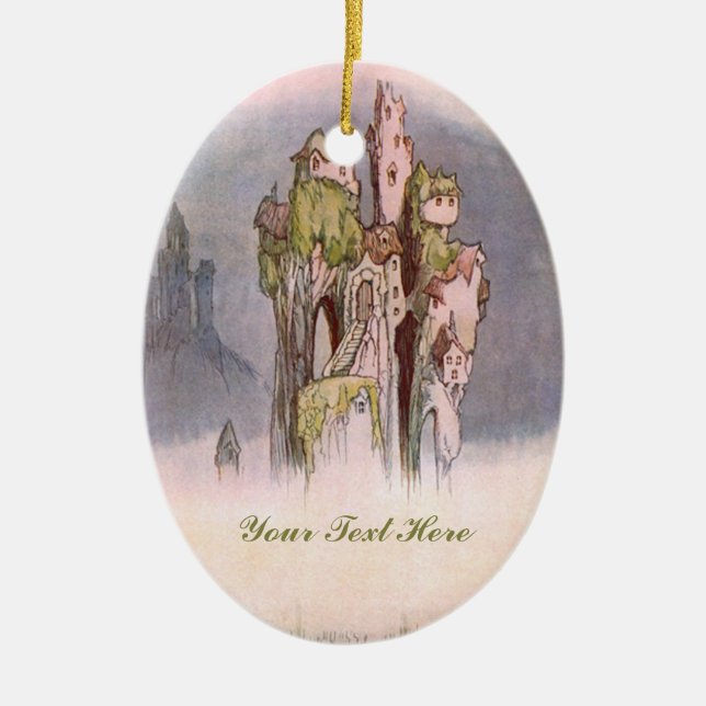 Once Upon A Time Ceramic Tree Decoration (Front)