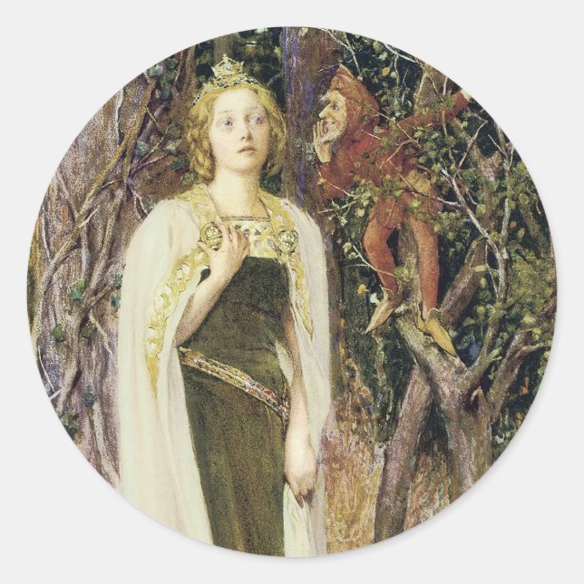 Once Upon a Time Classic Round Sticker (Front)