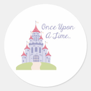 Once Upon A Time Classic Round Sticker