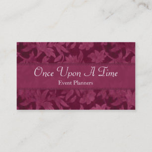 Once Upon A Time Elegant Profile/Business Card