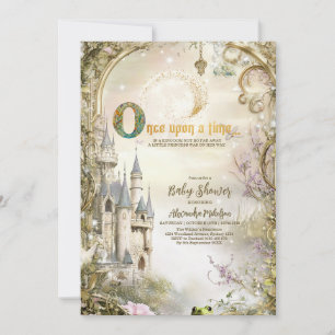 Once Upon a Time Fairytale Castle Invitation