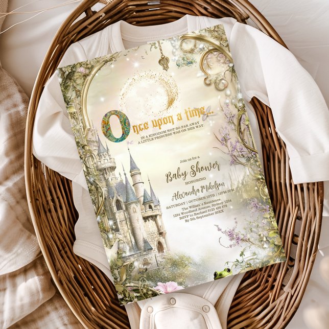 Once Upon a Time Fairytale Castle Invitation (Creator Uploaded)