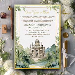 Once Upon a Time Fairytale Castle Photo Wedding