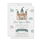Once Upon a Time Fairytale Teal Castle Baby Shower