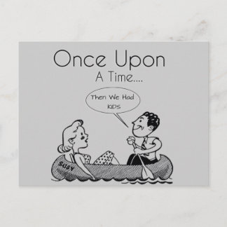 Once Upon A Time (funny) Retro Cards