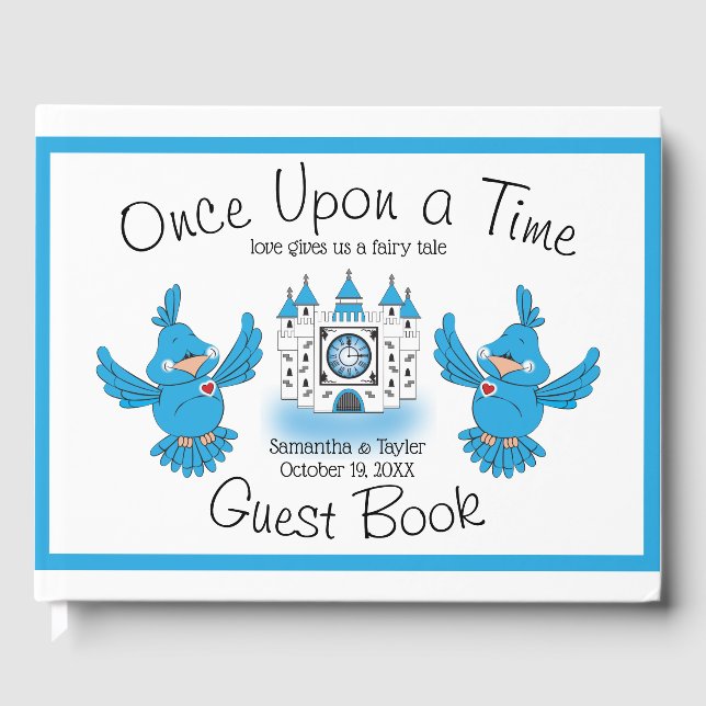 Once Upon a Time Guest Book (Front)