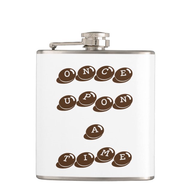 once upon a time hip flask (Front)