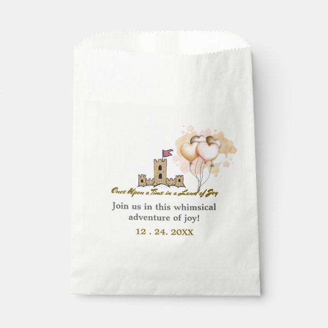 Once Upon a Time in a Land of Joy Favour Bags (Front)