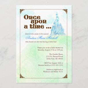 Once Upon a Time Invitation