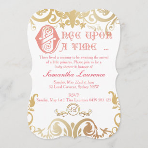 Once Upon A Time Invitation