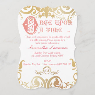 Once Upon A Time Invitation