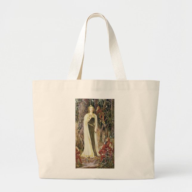 Once Upon a Time Large Tote Bag (Front)