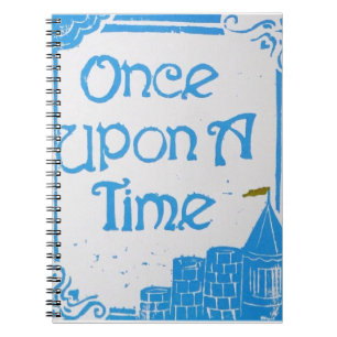 Once Upon A Time Notebook, Blue Notebook