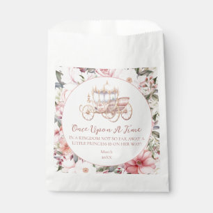 Once Upon a Time Pink Princess Baby Shower Favour Bags