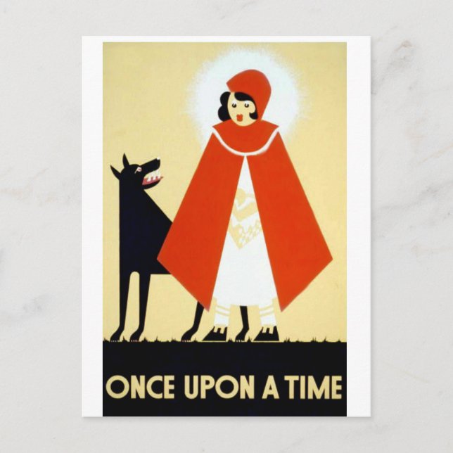 Once upon a Time Postcard (Front)