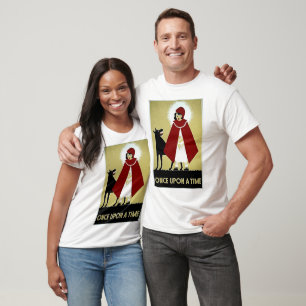 Once Upon a Time Poster, Red Riding Hood and Wolf T-Shirt