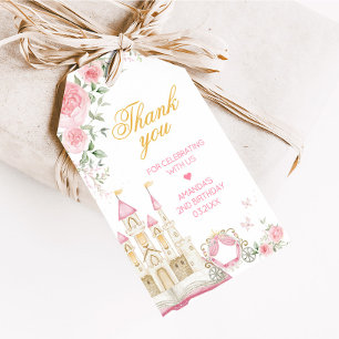 Once Upon a Time Princess Birthday Favor Tags
