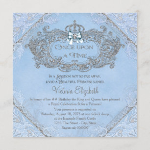 Once Upon a Time Princess Birthday Invitation