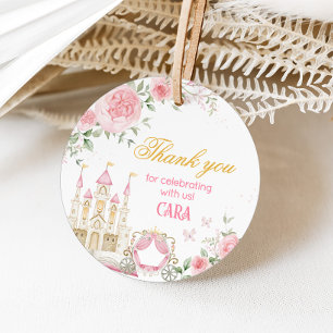 Once Upon a Time Princess Birthday Party Favour Tags