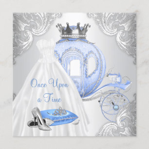 Once Upon a Time Princess Birthday Party Invitation