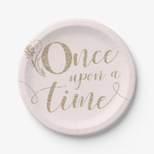 Once Upon A Time Princess Paper Plates
