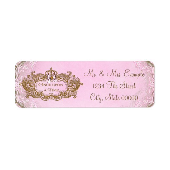 Once Upon a Time Return Address Labels (Front)