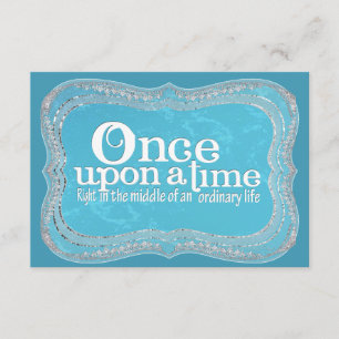 Once Upon a Time Save the Date